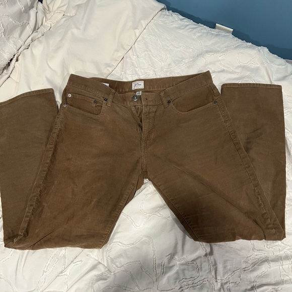 J. Crew Tan Corduroy Slim Pants Men’s 34x30 - Picture 3 of 8